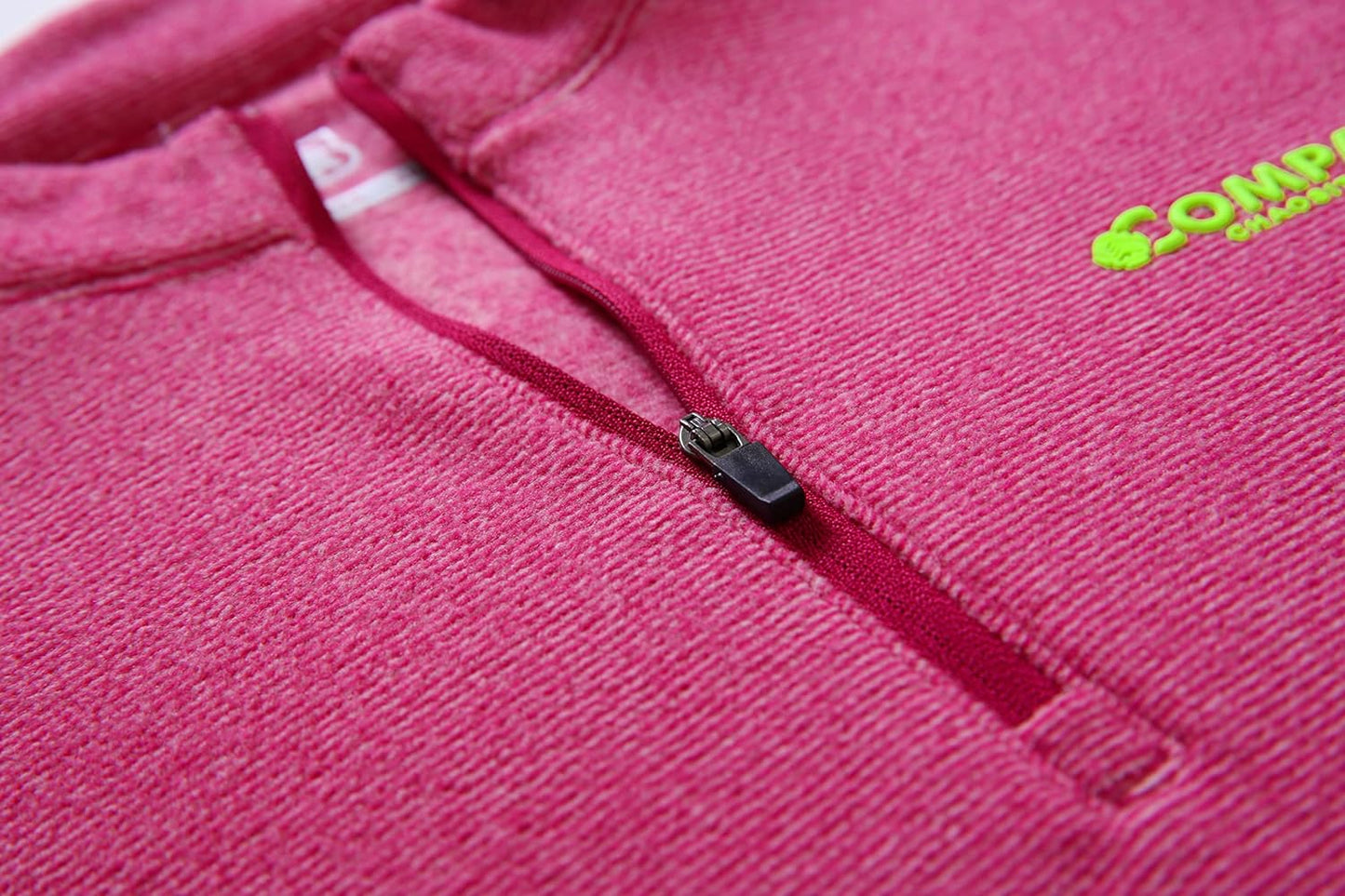 Women'S Long Sleeve Quarter-Zip Fleece Sweatshirt Pullover