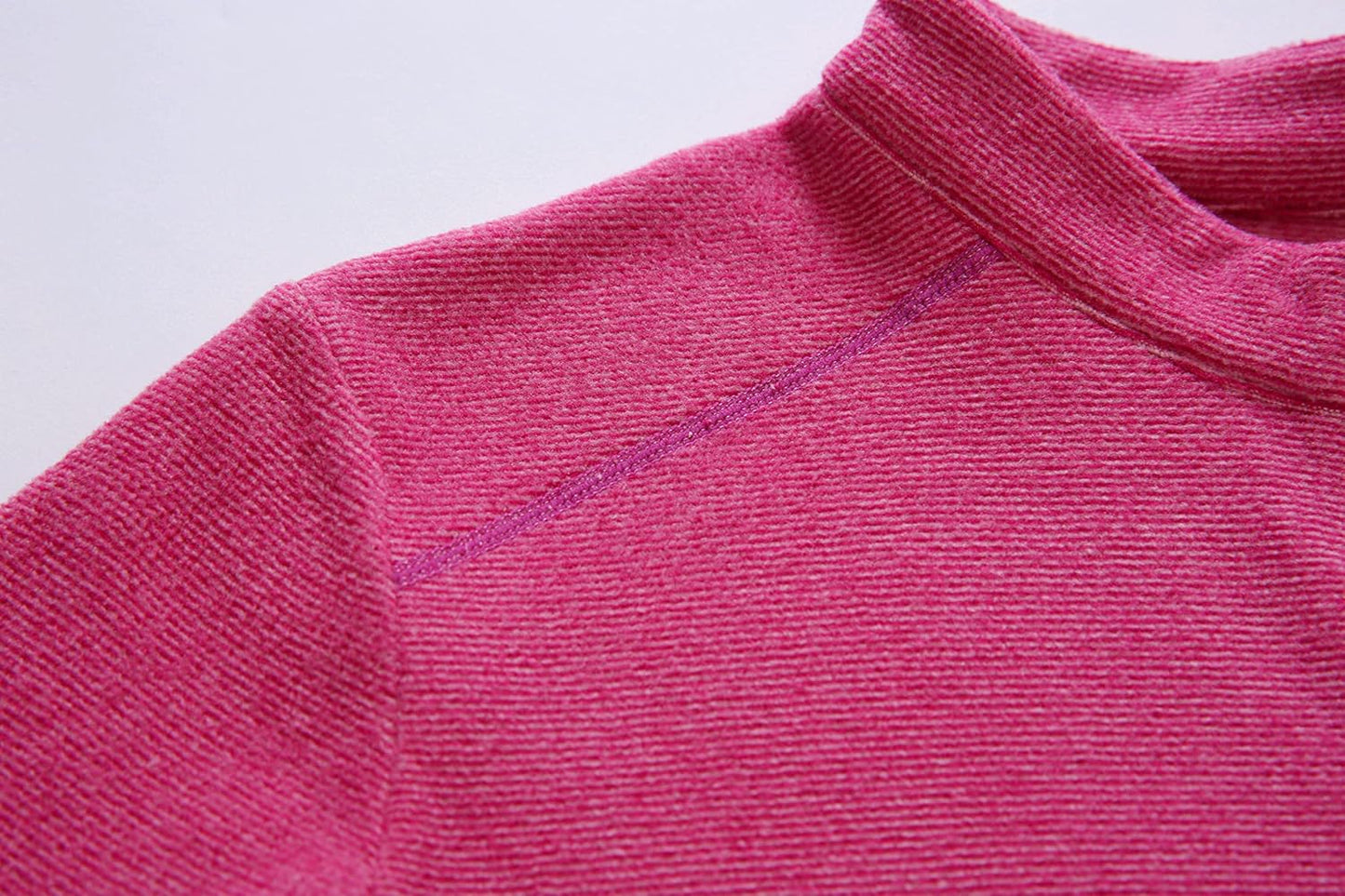 Women'S Long Sleeve Quarter-Zip Fleece Sweatshirt Pullover
