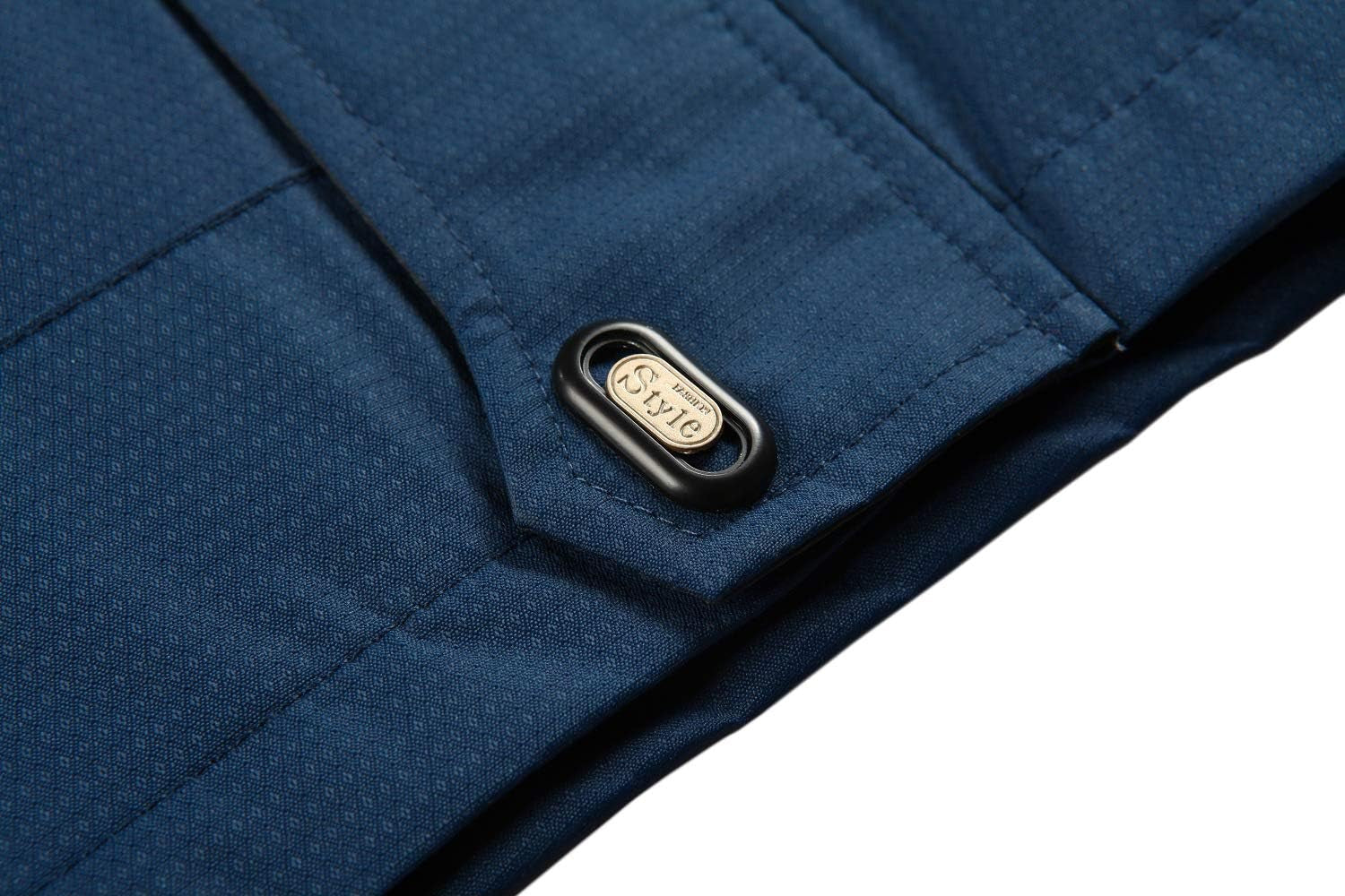 Men'S Windproof Jacket Water-Resistant Lightweight Running Jacket Hooded Raincoat Windbreaker
