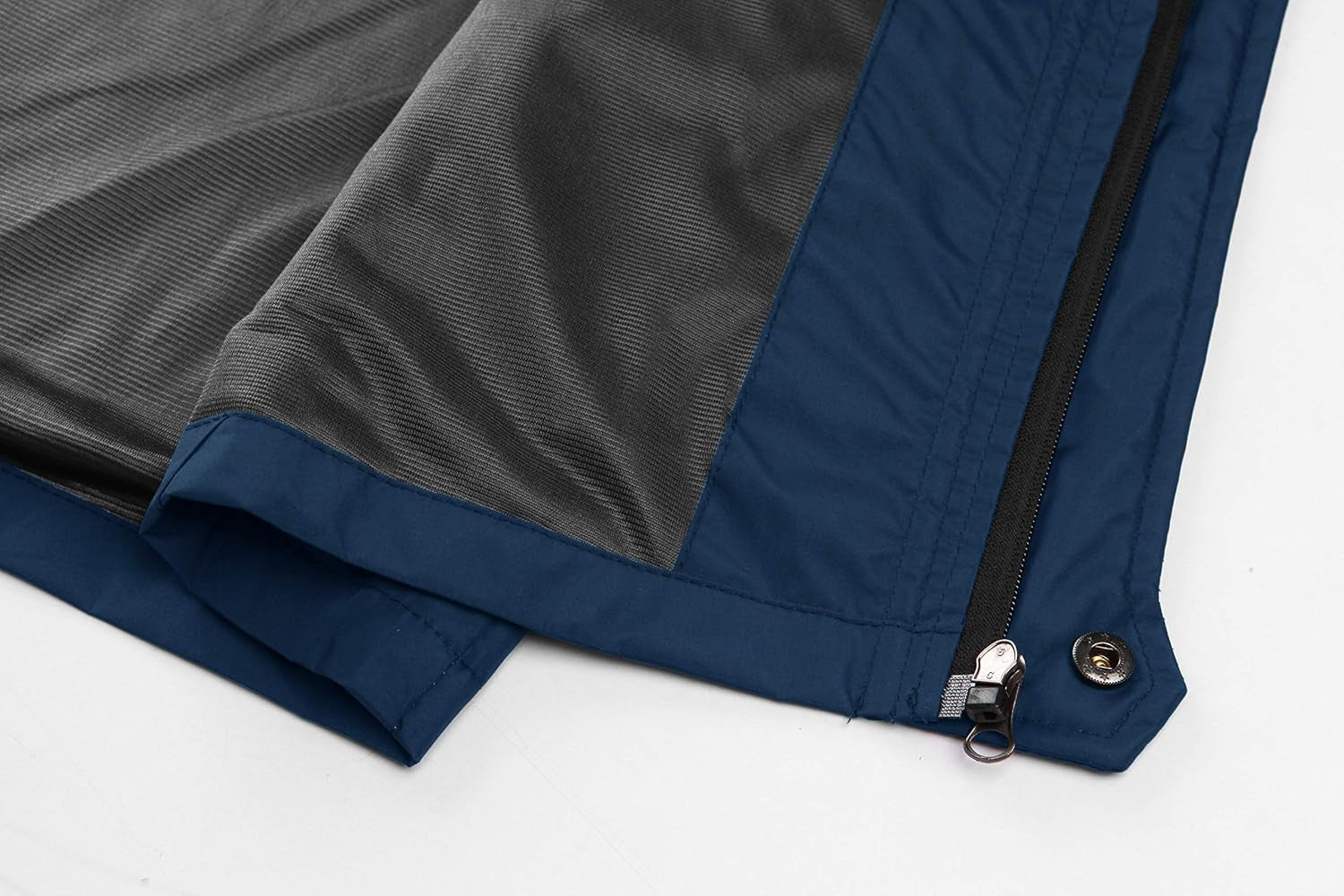 Men'S Windproof Jacket Water-Resistant Lightweight Running Jacket Hooded Raincoat Windbreaker