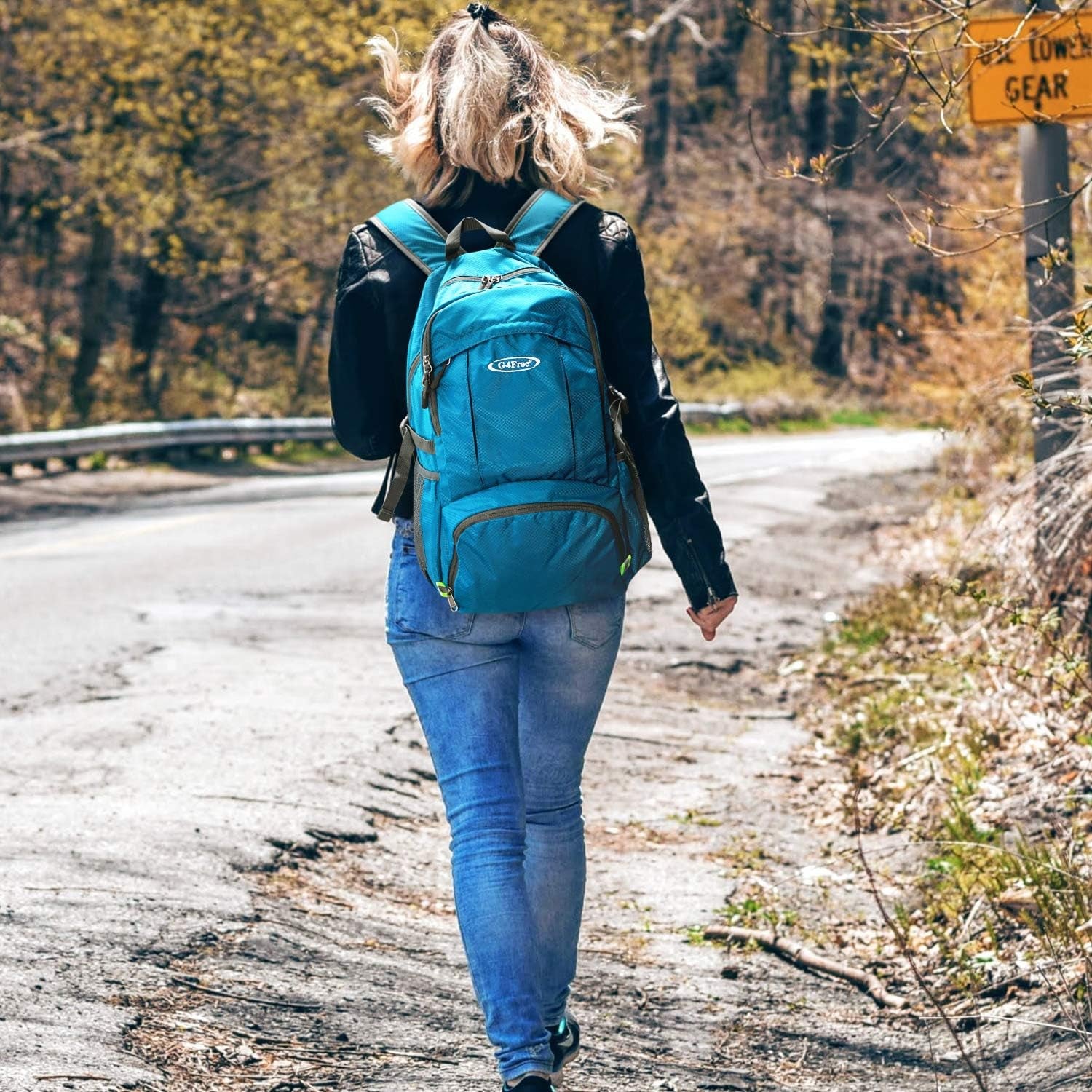 40L Lightweight Packable Hiking Backpack, Waterproof Travel Daypack